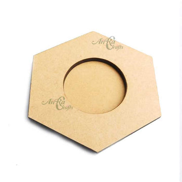 Hexagonal T Light Stand